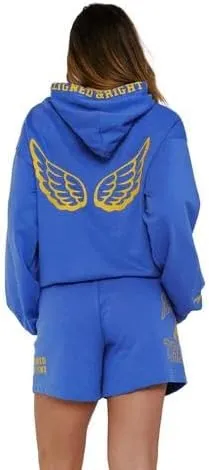The Mayfair Group Angel Track SweatShorts