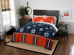 The Northwest Company MLB Detroit Tigers Queen Bed in a Bag Complete Bedding Set #729386647