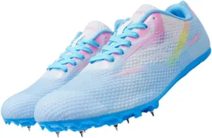 Track and Field Shoes Spikes for Men and Women Long-Distance Running Sports Shoes Sports Sprint Track and Field Competition Spikes for Boys and Girls