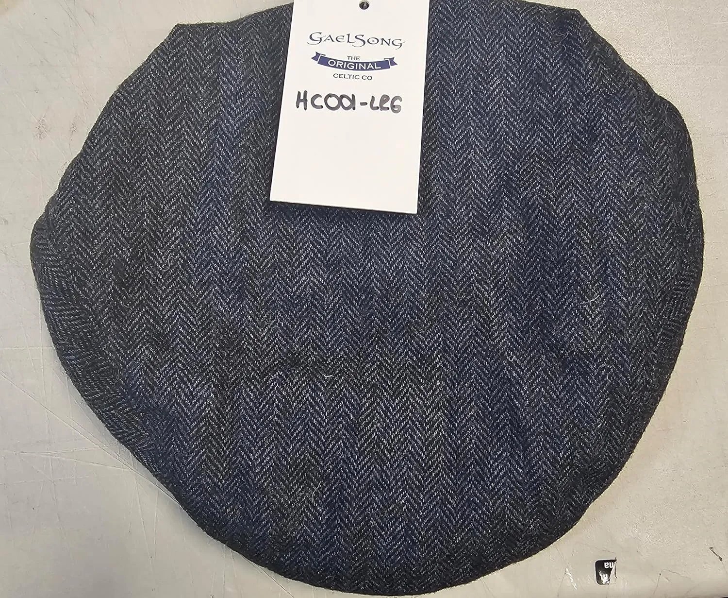 Traditional Men's Herringbone Irish Flat Cap, Tweed, Made in Ireland