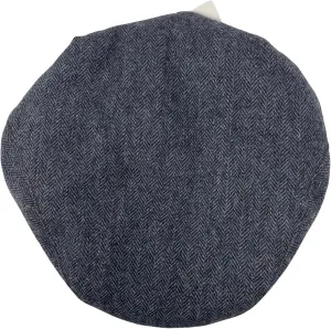 Traditional Men's Herringbone Irish Flat Cap, Tweed, Made in Ireland