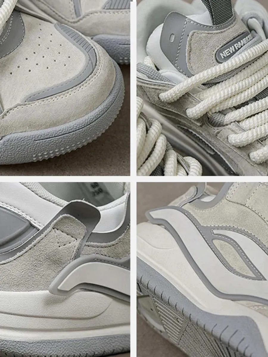 Trendy And Versatile Thick-Soled Board Shoes