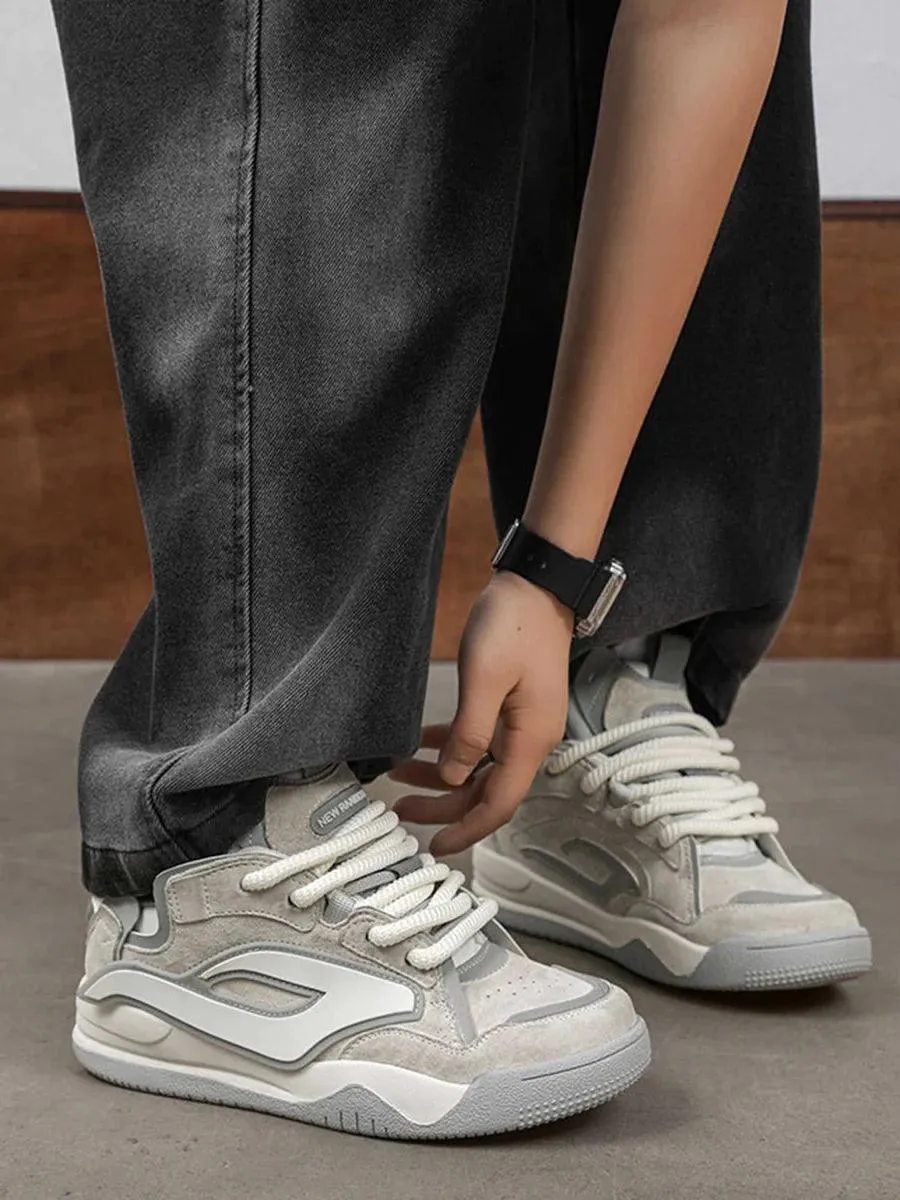 Trendy And Versatile Thick-Soled Board Shoes