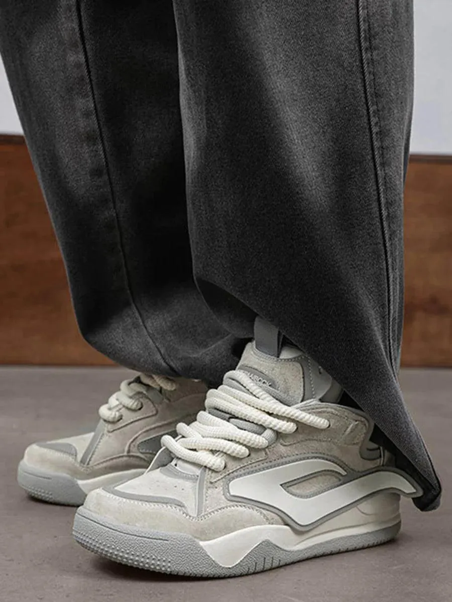 Trendy And Versatile Thick-Soled Board Shoes