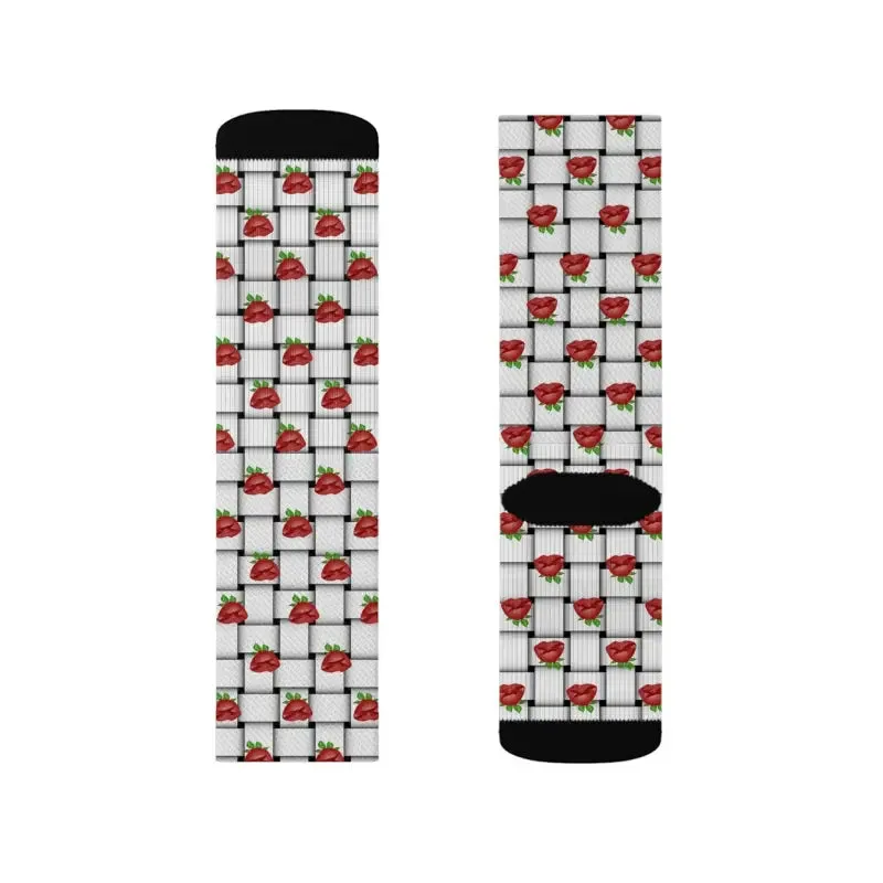 Trendy Fashion Weaved Pattern Socks