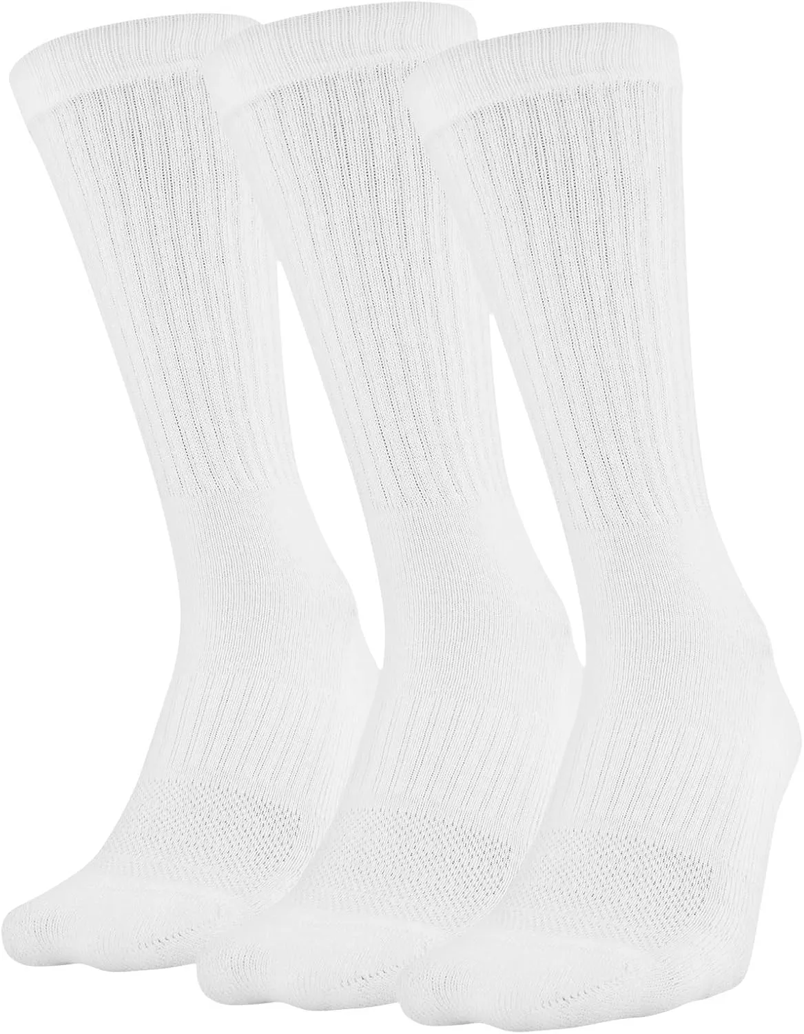 Under Armour Adult Training Cotton Crew Socks, Multipairs