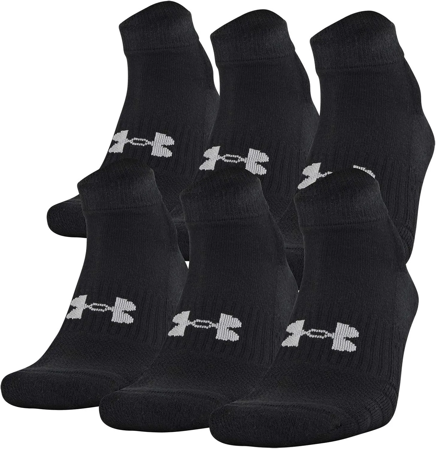Under Armour Training Cotton Low Cut Socks, Multipairs
