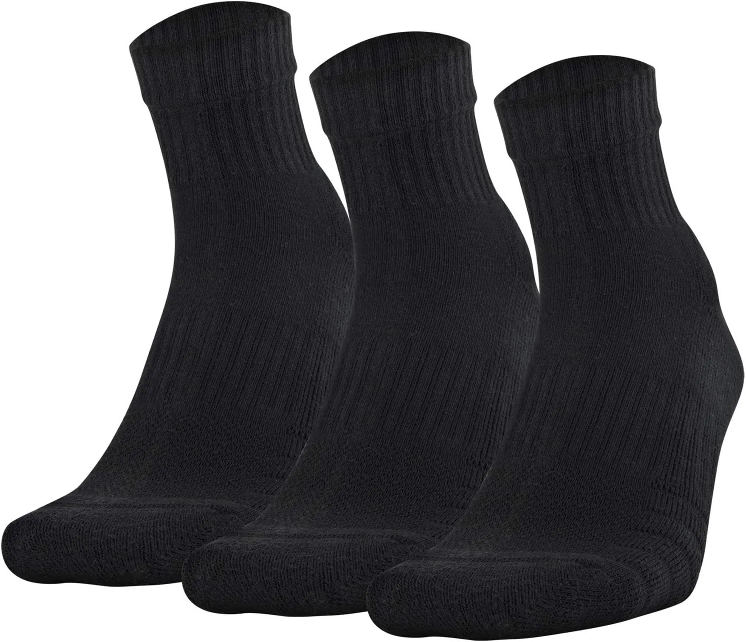 Under Armour Training Cotton Quarter Socks, Multipairs