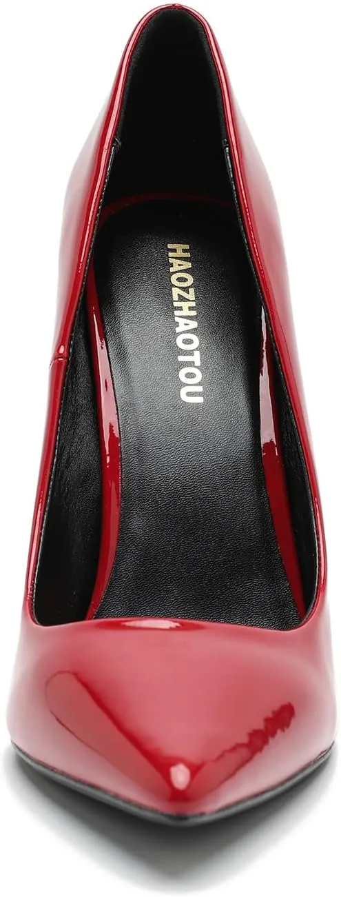 Unisex Men's Women's Pointed Toe High Heels Stiletto Pumps Dress Party Shoes