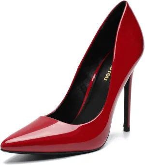 Unisex Men's Women's Pointed Toe High Heels Stiletto Pumps Dress Party Shoes
