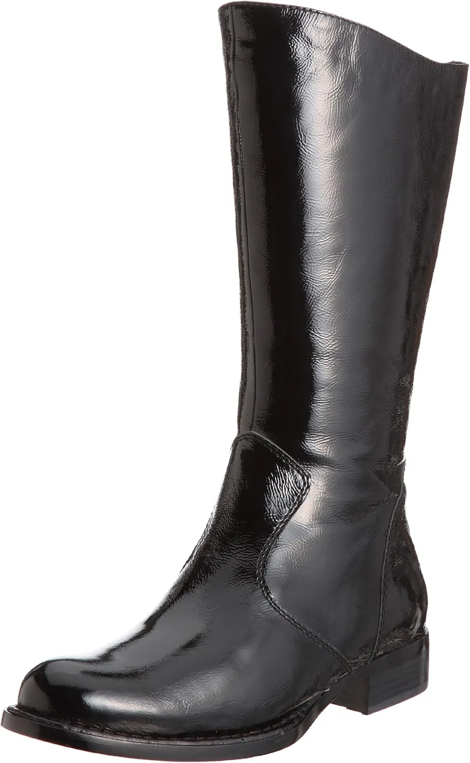 [United Colors of Benetton] BEN3331 BE-AZ Half Boots (Black Enamel (BE-AZ) /21.5, black enamel (BE-AZ), 21.5 cm 2E