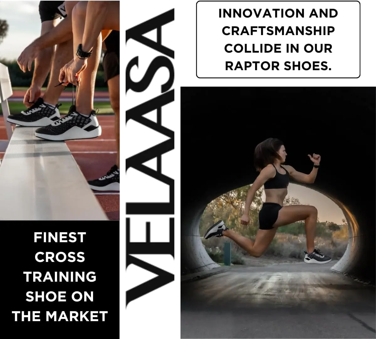 VELAASA Raptor | Cross Training Shoe | Versatile | Water Resistant | All-Purpose Sneaker | Outdoor Terrain | Trail Running