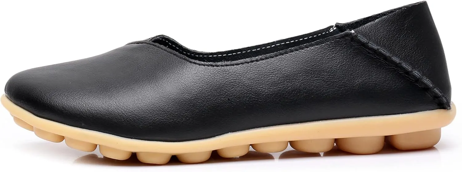 VenusCelia Women's Bare Walking Flat Loafer