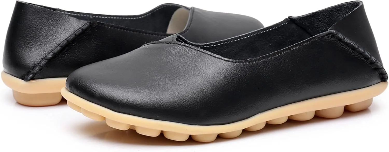 VenusCelia Women's Bare Walking Flat Loafer