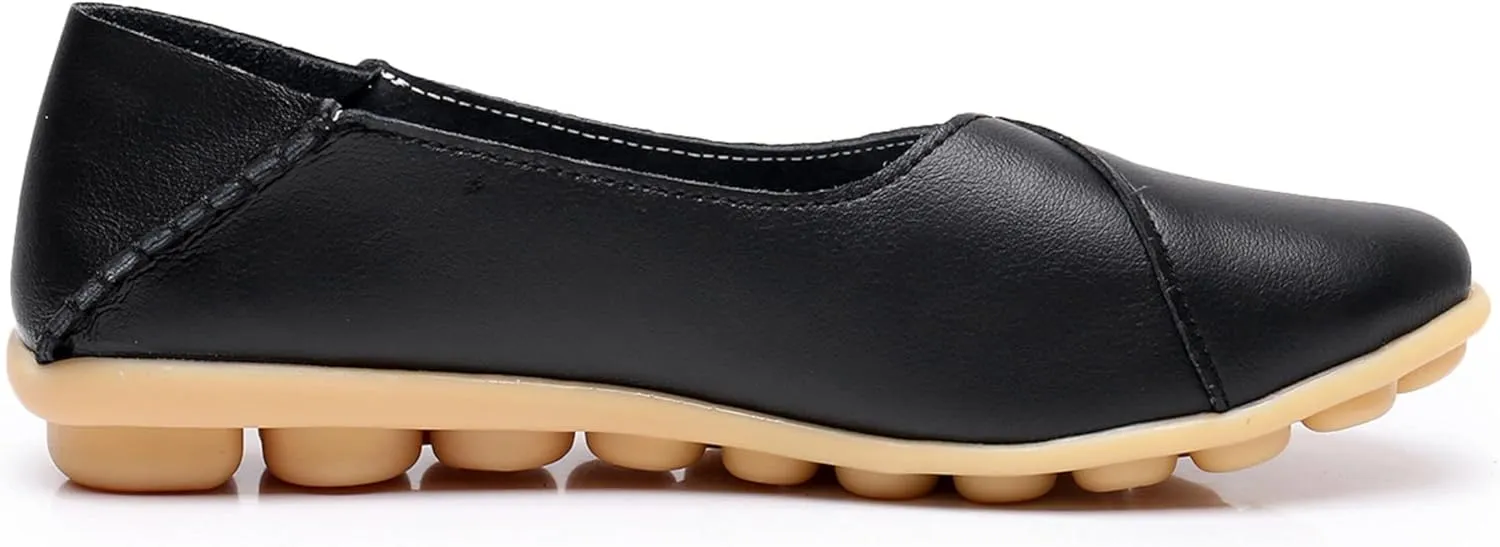VenusCelia Women's Bare Walking Flat Loafer
