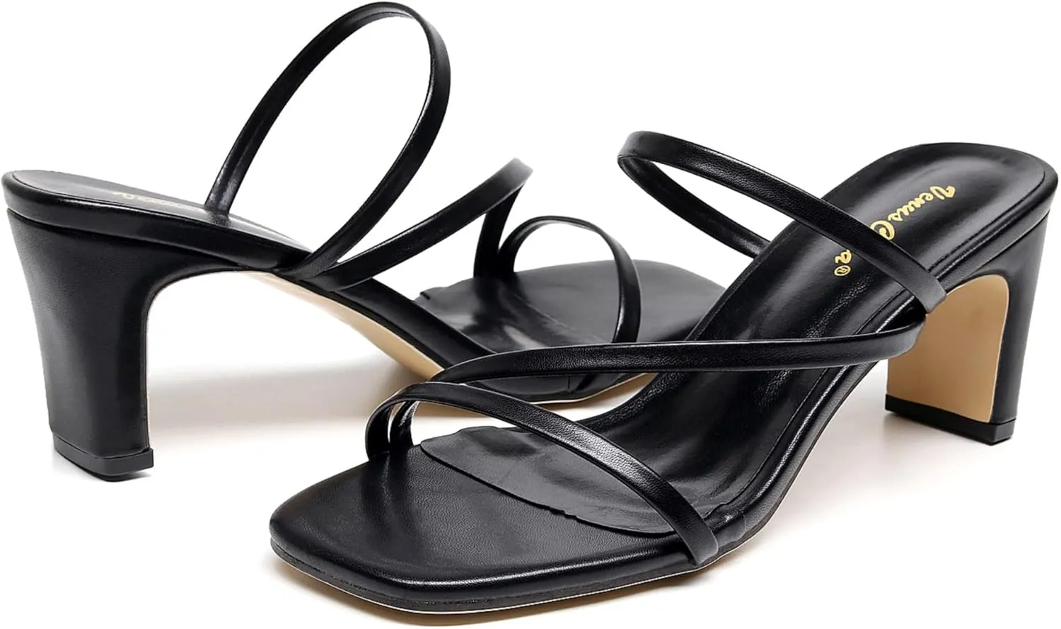VenusCelia Women's Funky Pump Heeled Sandal