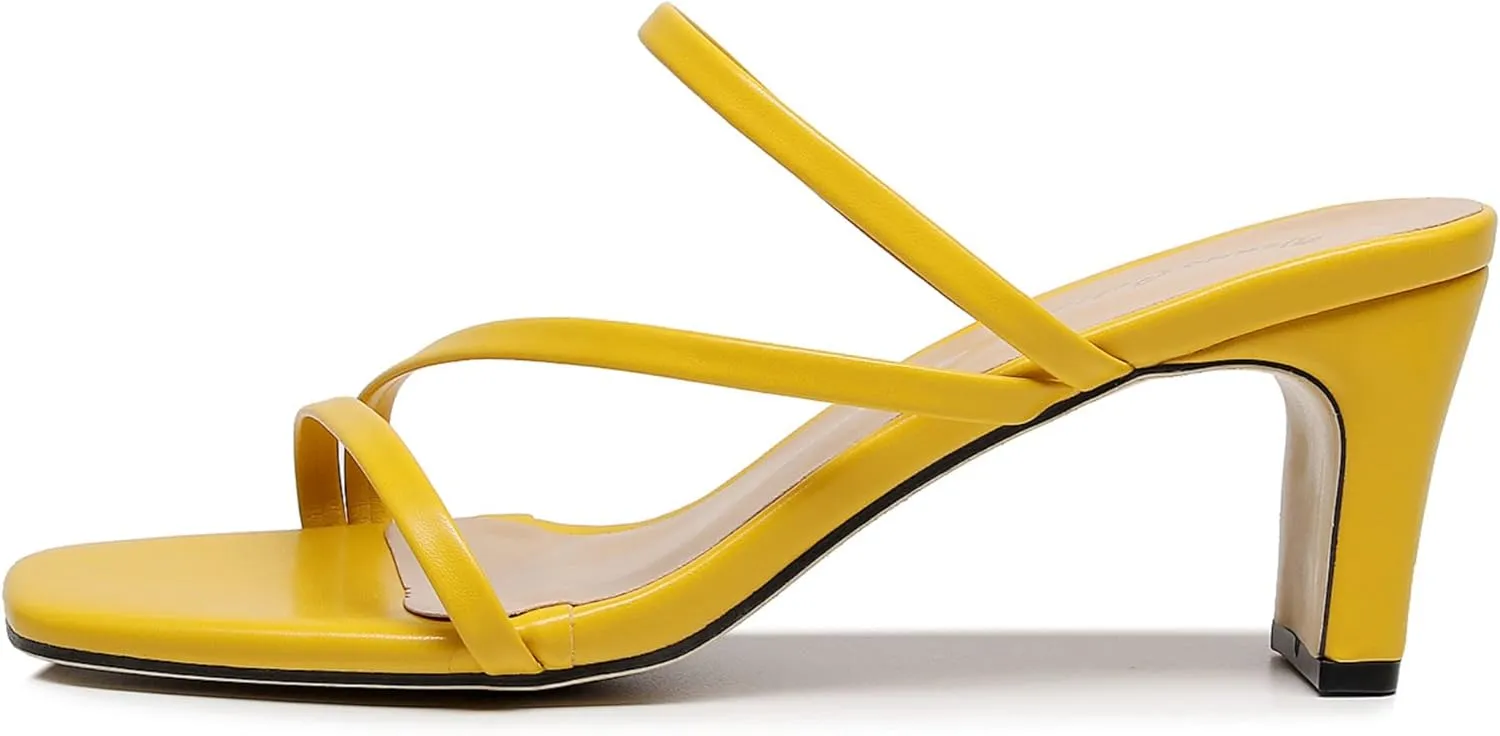 VenusCelia Women's Funky Pump Heeled Sandal