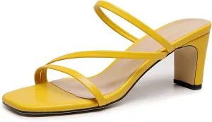 VenusCelia Women's Funky Pump Heeled Sandal