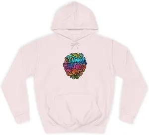 Vibrant Unisex Hoodie 'Woke Up Like This' - College Apparel, Casual Wear, Gift for Students, College Graduation, Cozy