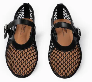 vimitty Ballet Flats Shoes for Women with Elegant Buckle Strap Mary Jane Flats Ballerina Shoes Flat Heel for Women