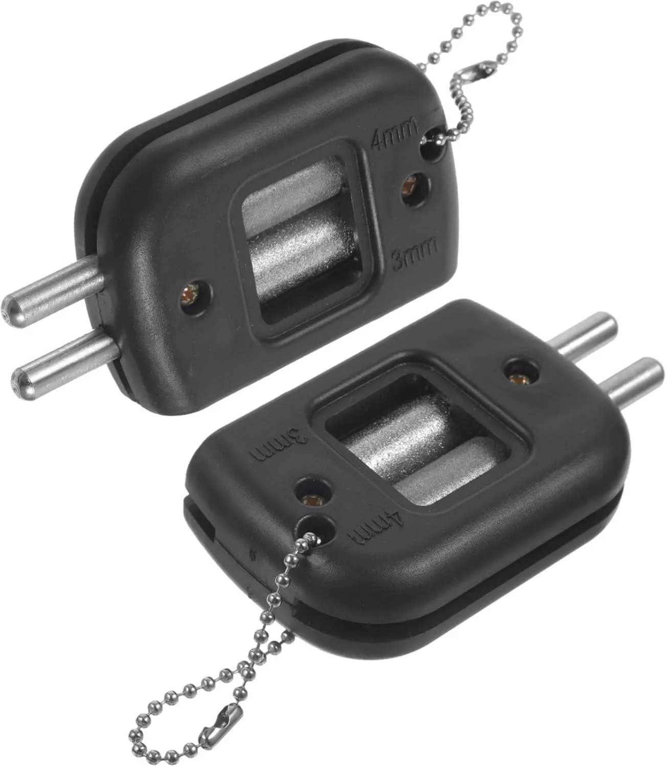 VOSAREA 2Pcs Portable Ice Shoe Sharpener Tool Skate Blade Grinder Durable Grindstone for Hockey and Figure Skates Convenient Sharpener for Rink Use