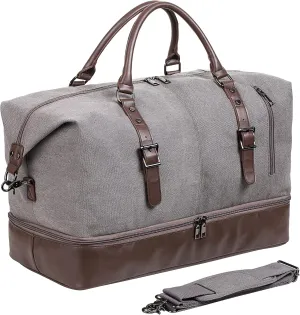Weekender Overnight Bag Carry On Bag Travel Bag with Shoe Pouch