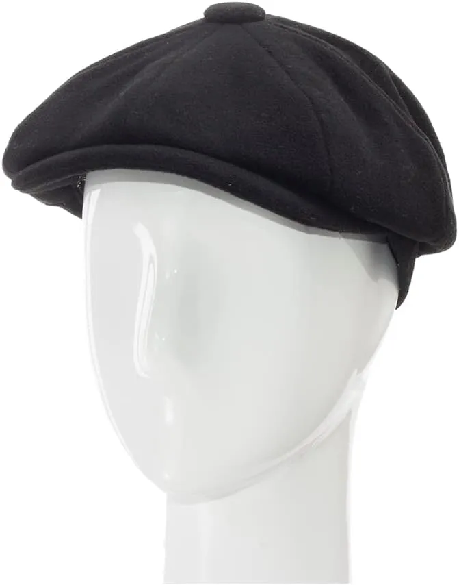 Wesley Ivy Cap 8 Panel Newsboy Flat Hat