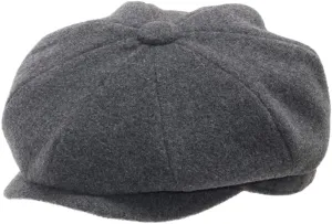 Wesley Ivy Cap 8 Panel Newsboy Flat Hat