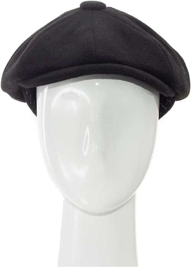 Wesley Ivy Cap 8 Panel Newsboy Flat Hat