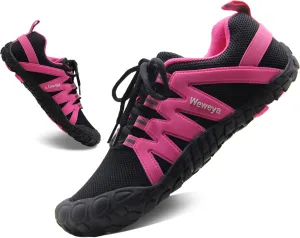 Weweya Barefoot Shoes for Women Minimalist Running Cross Training Shoe
