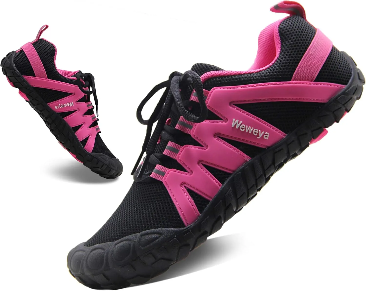 Weweya Barefoot Shoes for Women Minimalist Running Cross Training Shoe