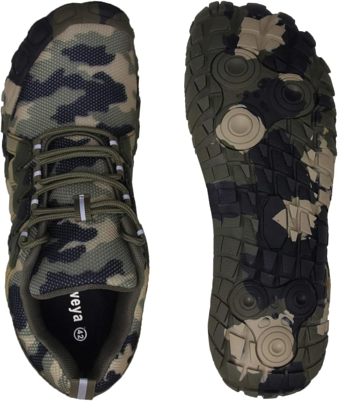 Weweya Barefoot Shoes Men Minimalist Running Cross Training Shoe