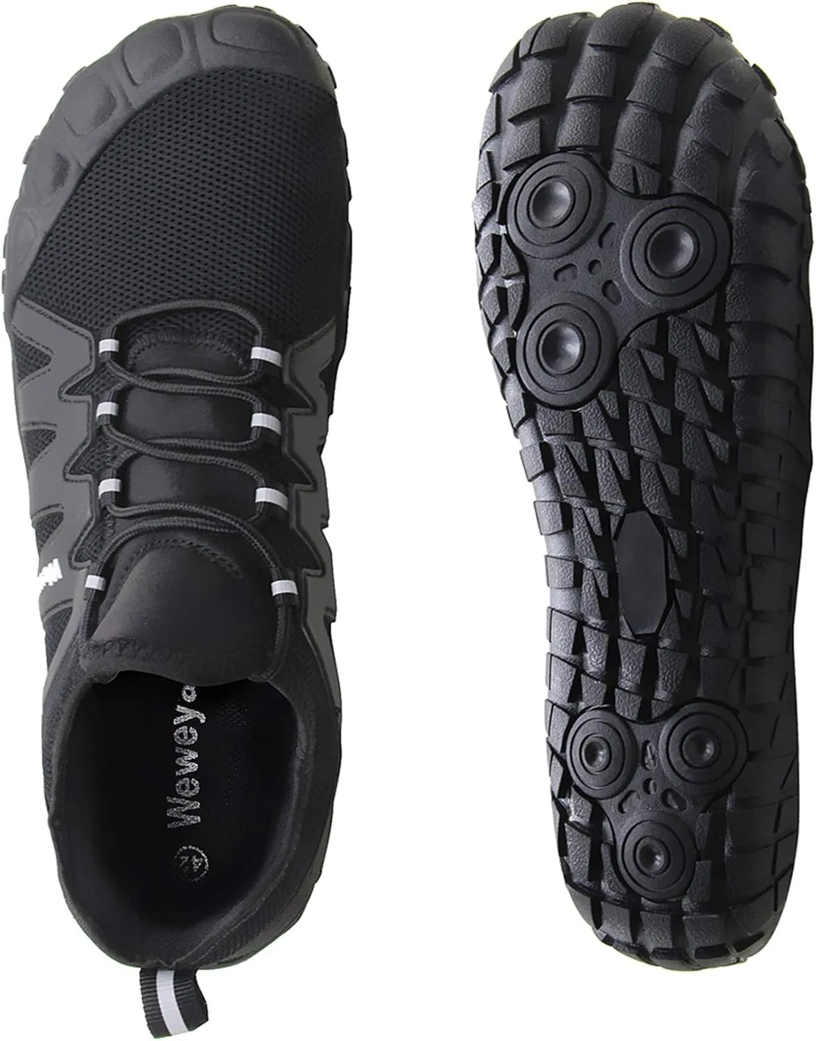 Weweya Barefoot Shoes Men Minimalist Running Cross Training Shoe