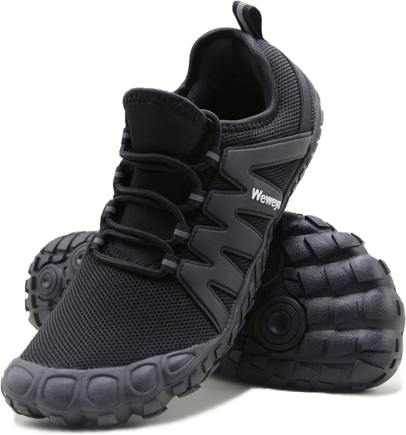 Weweya Barefoot Shoes Men Minimalist Running Cross Training Shoe