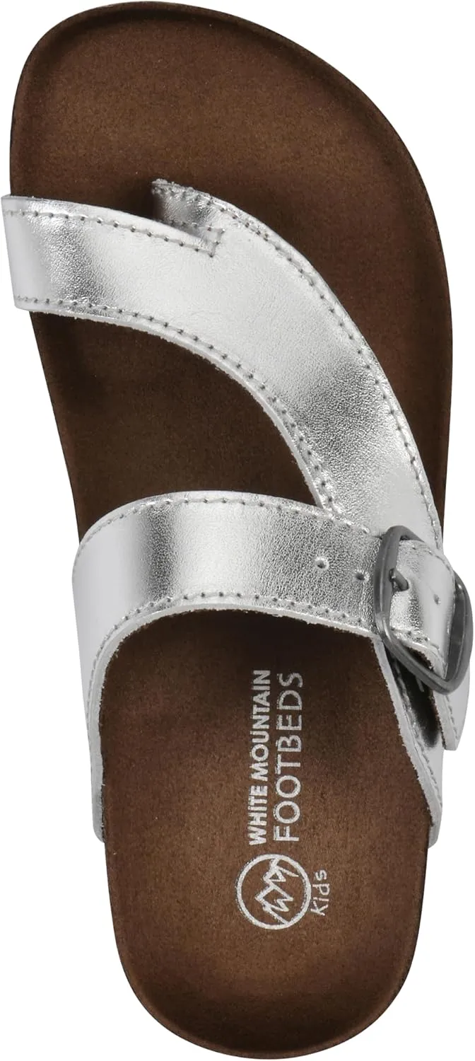 WHITE MOUNTAIN Girl's Carly Flat Sandal