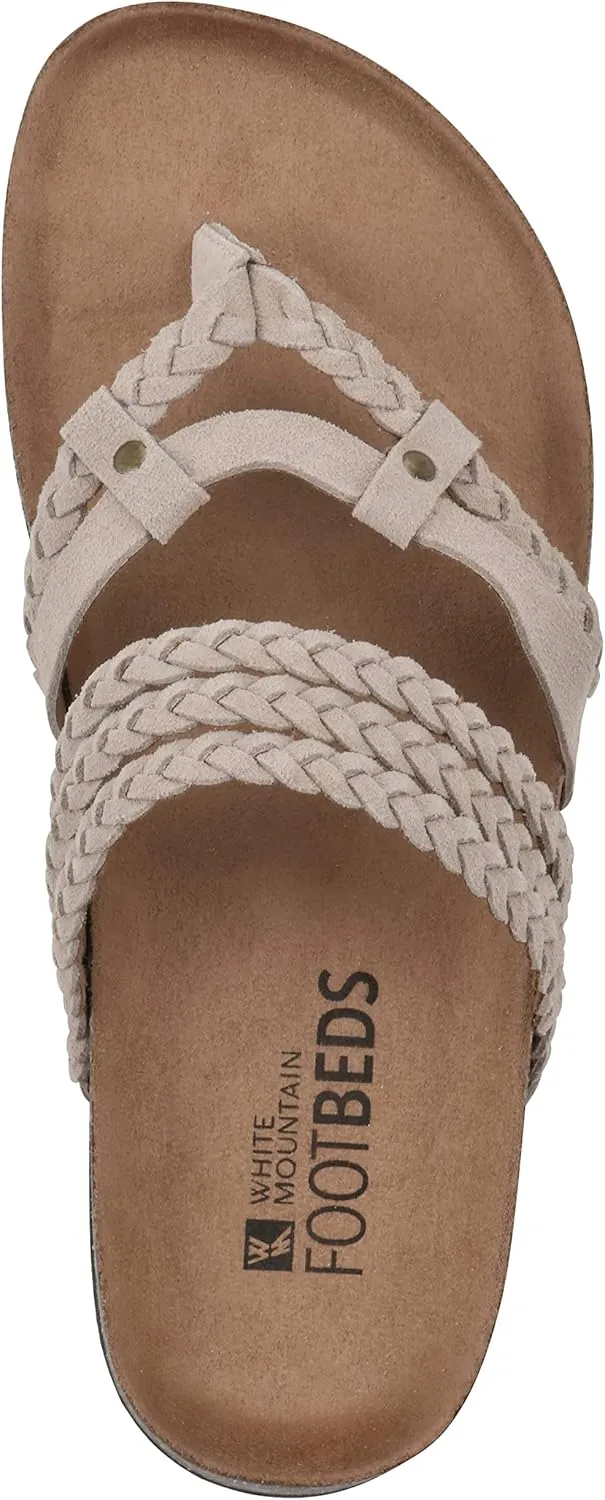 WHITE MOUNTAIN Women's Hangout Footbed Sandal