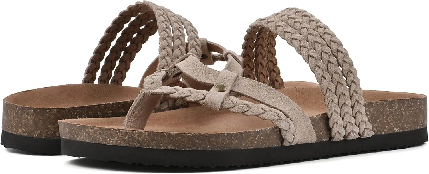 WHITE MOUNTAIN Women's Hangout Footbed Sandal