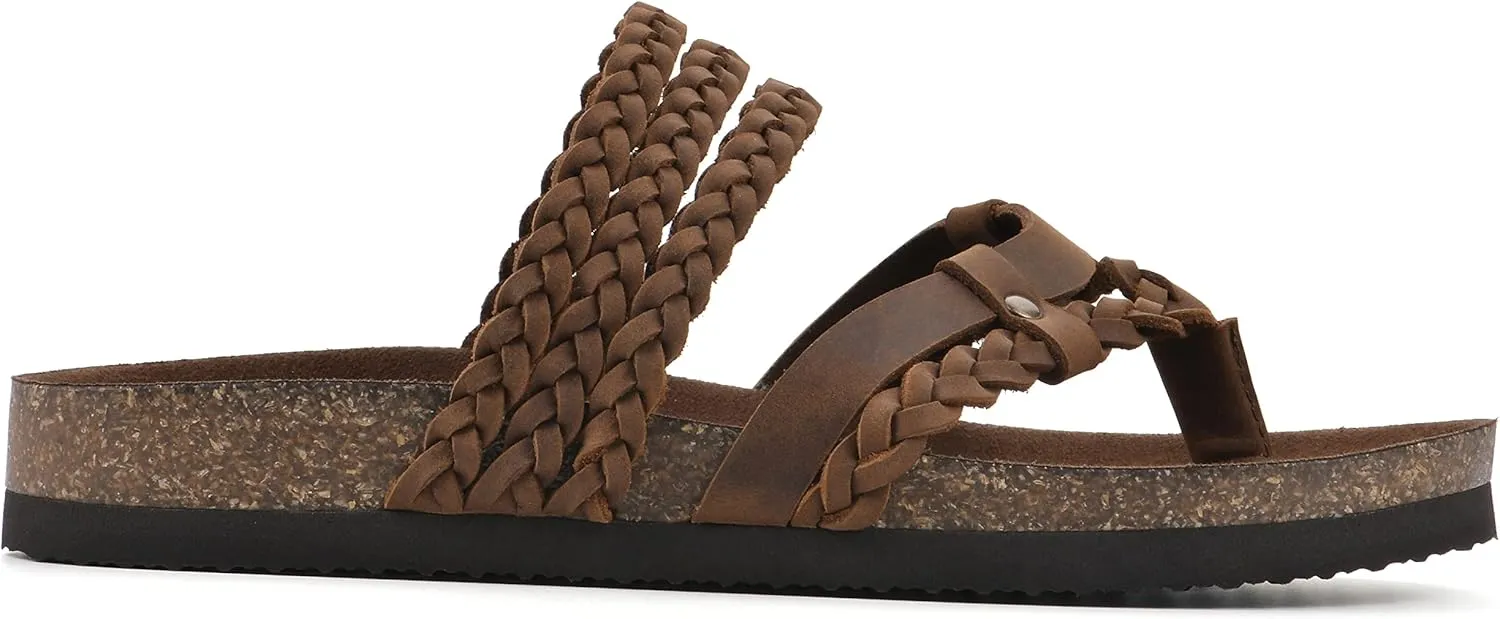 WHITE MOUNTAIN Women's Hangout Footbed Sandal