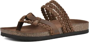 WHITE MOUNTAIN Women's Hangout Footbed Sandal