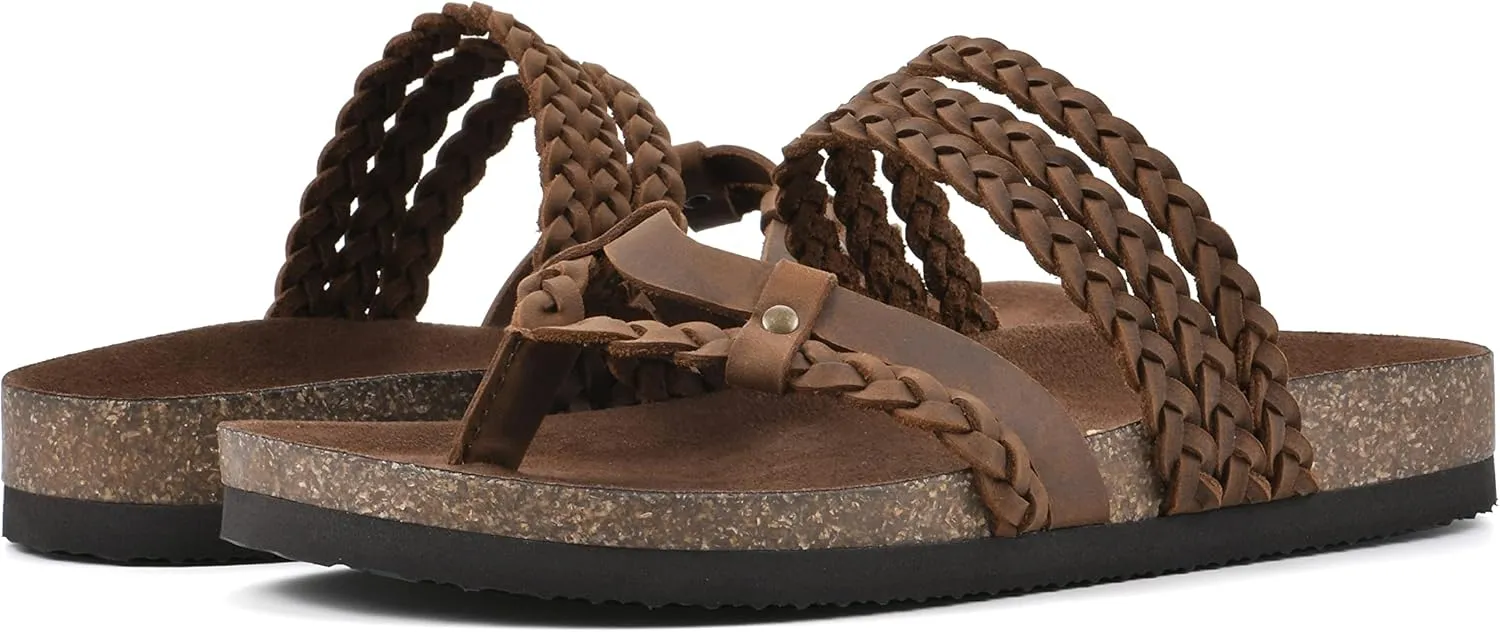 WHITE MOUNTAIN Women's Hangout Footbed Sandal