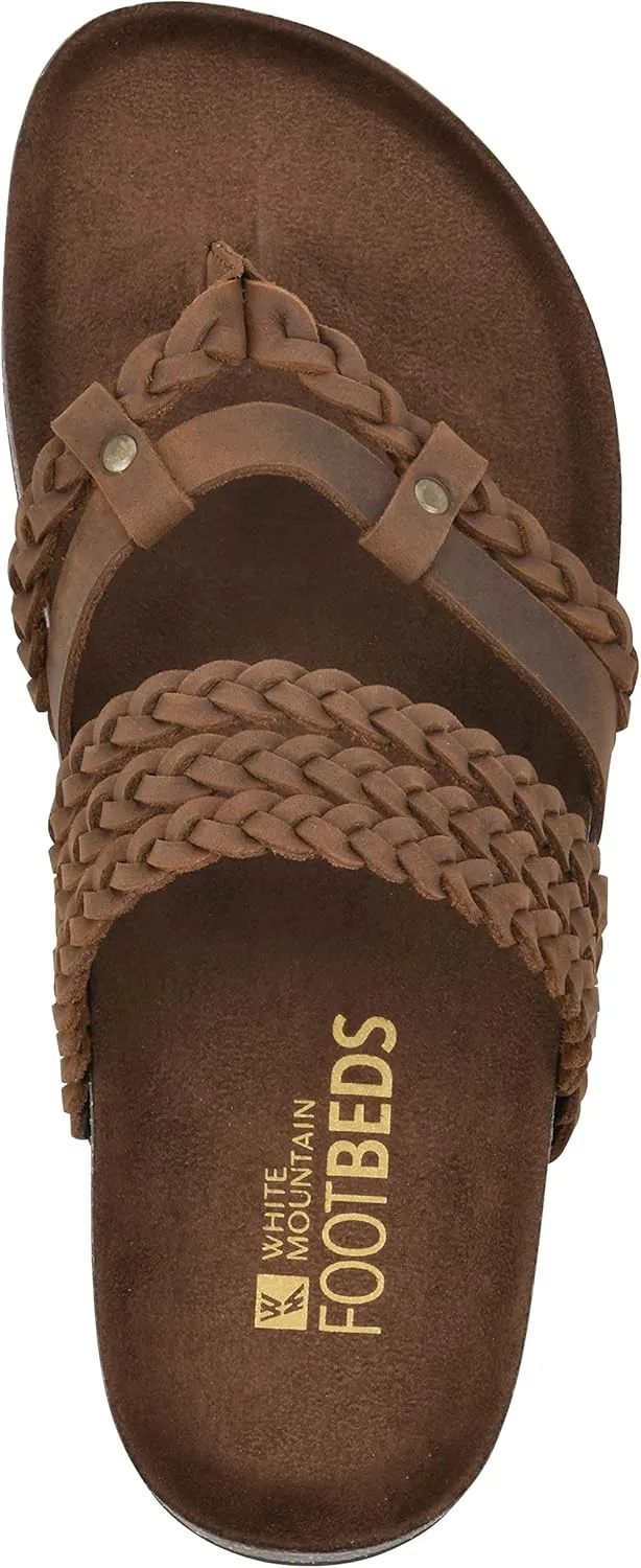 WHITE MOUNTAIN Women's Hangout Footbed Sandal