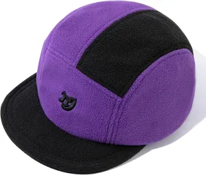 Winter 5 Panel Caps for Men Short Brim Baseball Cap Flat Bill Dad Hats Warm Snapback Trucker Hat Causal Umpire Hats