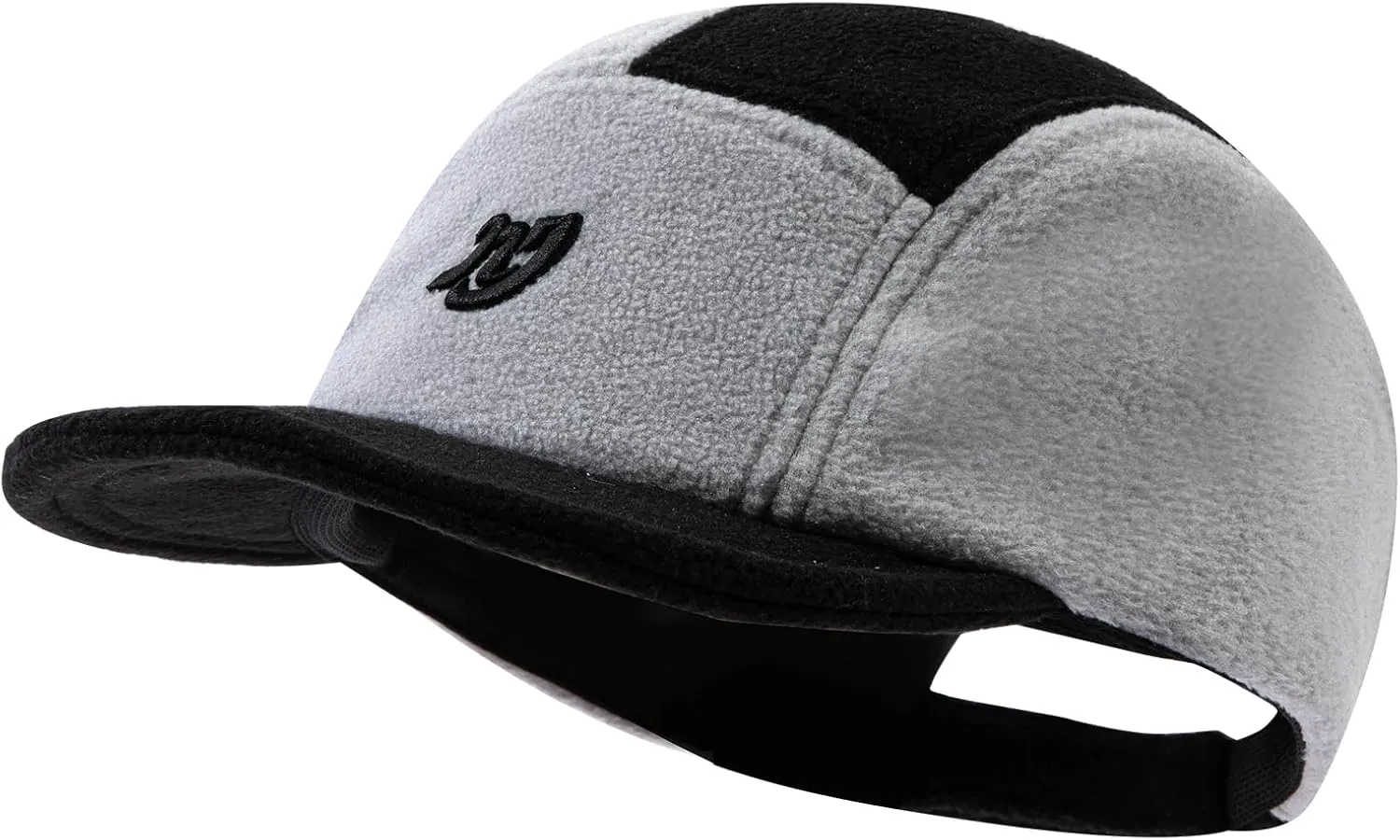 Winter 5 Panel Caps for Men Short Brim Baseball Cap Flat Bill Dad Hats Warm Snapback Trucker Hat Causal Umpire Hats