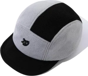 Winter 5 Panel Caps for Men Short Brim Baseball Cap Flat Bill Dad Hats Warm Snapback Trucker Hat Causal Umpire Hats