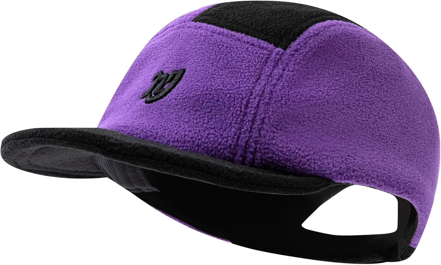 Winter 5 Panel Caps for Men Short Brim Baseball Cap Flat Bill Dad Hats Warm Snapback Trucker Hat Causal Umpire Hats