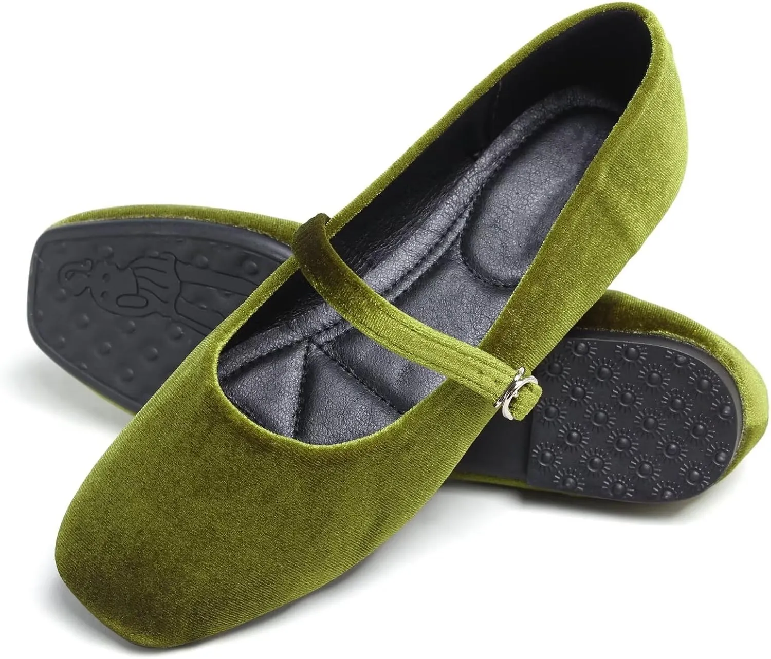 Women Classy Cute Bow-Knot Ballet Flats Round Toe Daily Cozy Comfort Slip on Flat Shoes
