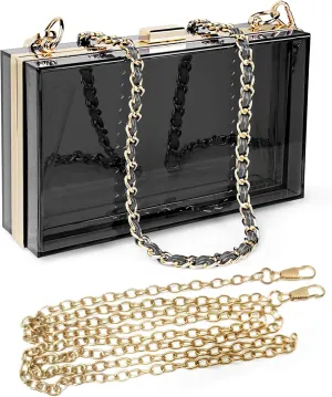 Women Purse Acrylic Clutch Bag, Evening Acrylic Clutch Bag, Crossbody Evening Bag, Shoulder Handbag