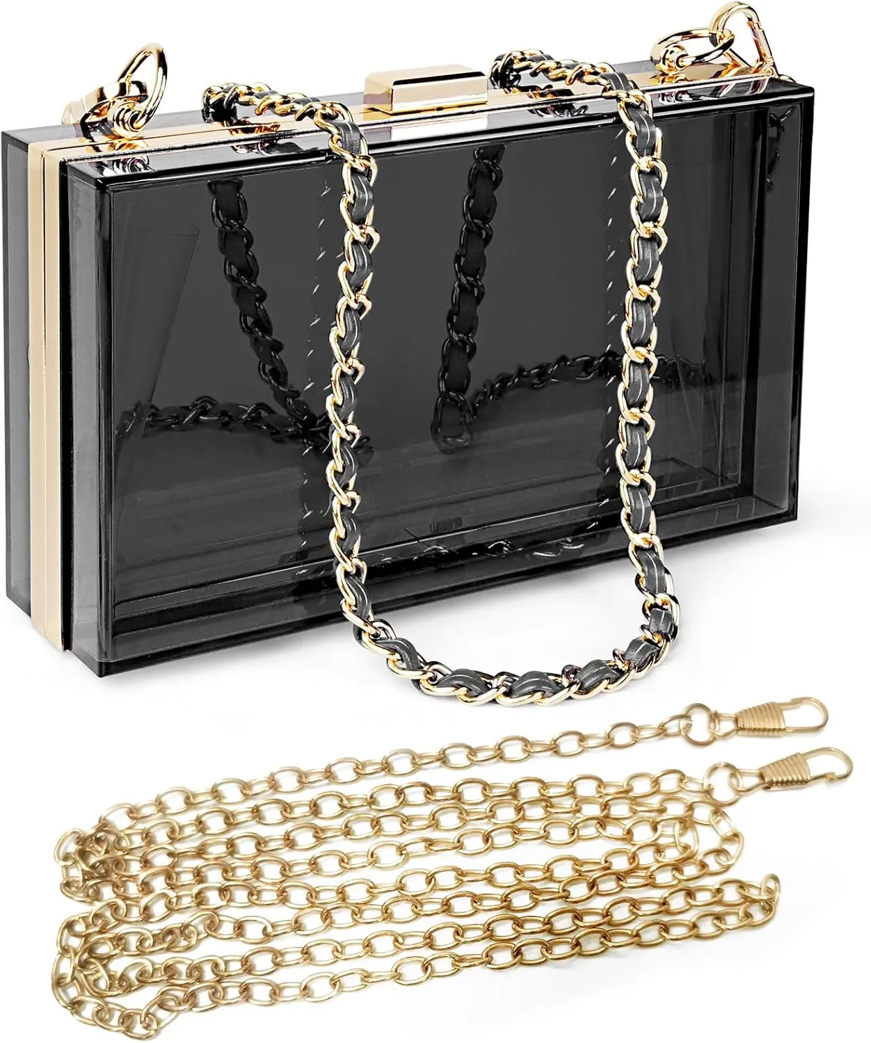 Women Purse Acrylic Clutch Bag, Evening Acrylic Clutch Bag, Crossbody Evening Bag, Shoulder Handbag