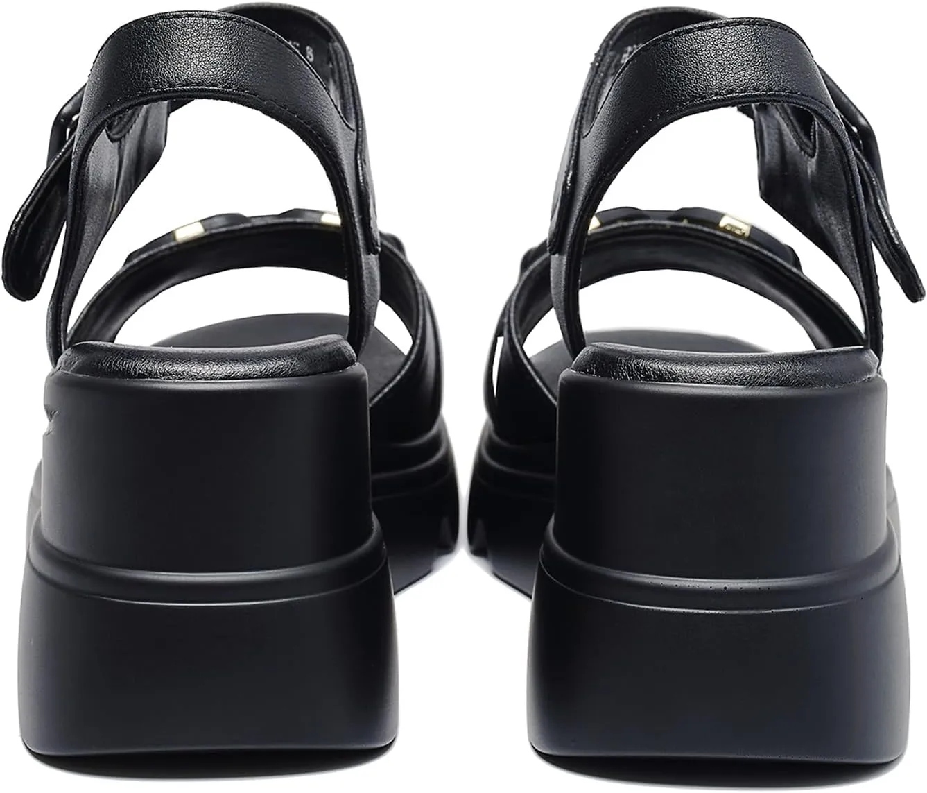 Women's Comfort Padded Flat Peep Toe Slingback Sandals with Ankle Strap Shoes