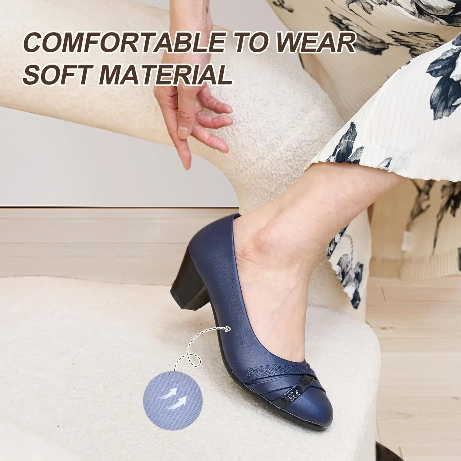 Women's Elegant Dress Shoes Stylish Comfortable Office Footwear for All Day Wear, Versatile Professional Fashion Shoes